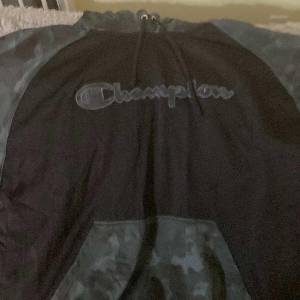Mens champion 3xl performance hoodie with cami sleeves